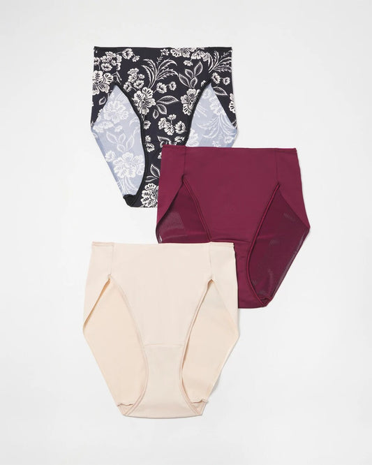 Soma Tummy High-Leg Brief Panty 3 Pack