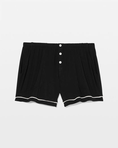 Soma Solid Piped Pajama Shorts
