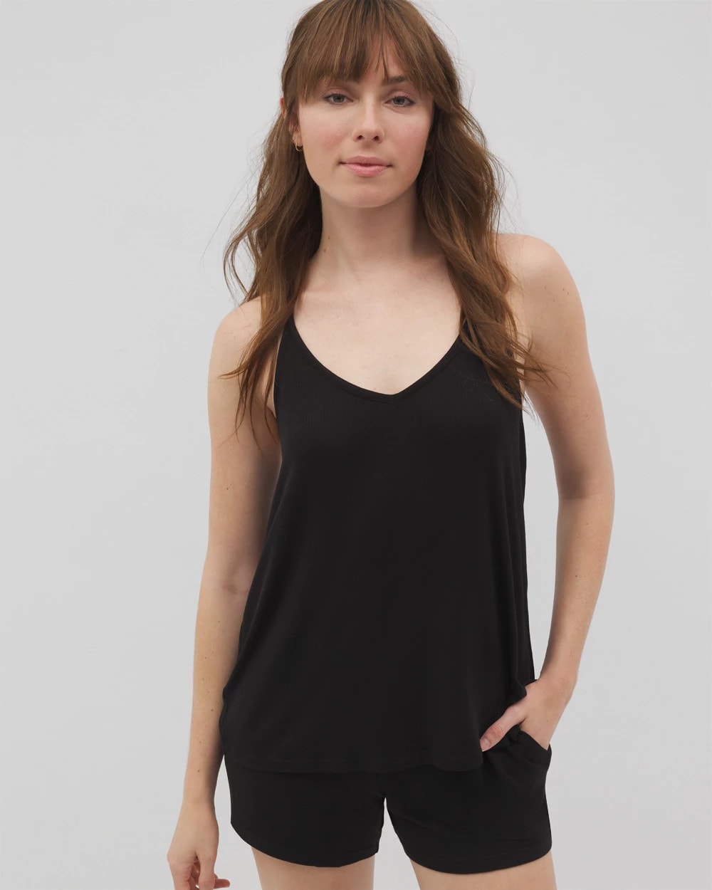 Soma Lightweight Rib Knit Pajama Cami