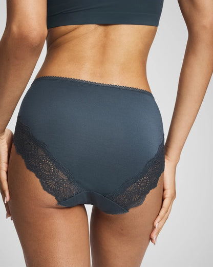 Soma Embraceable High-Leg Panty with Crochet Lace
