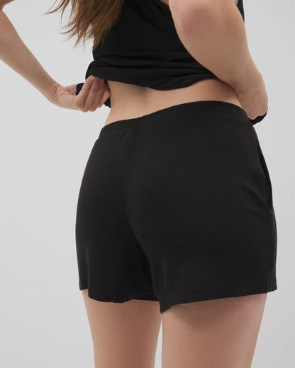 Soma Lightweight Rib Knit Pajama Shorts