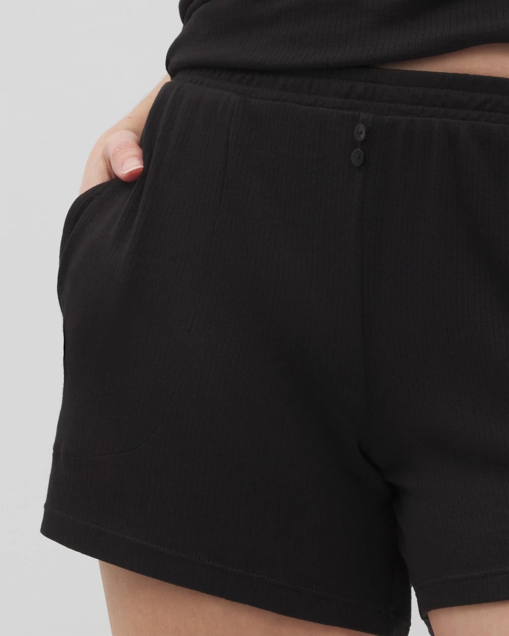 Soma Lightweight Rib Knit Pajama Shorts