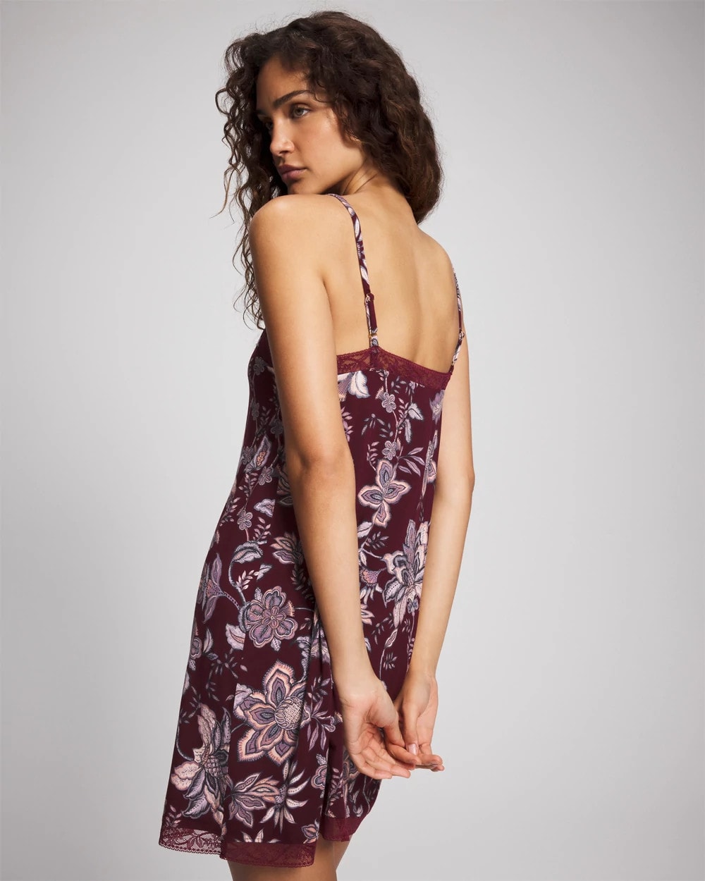 Soma Lace Trim Chemise