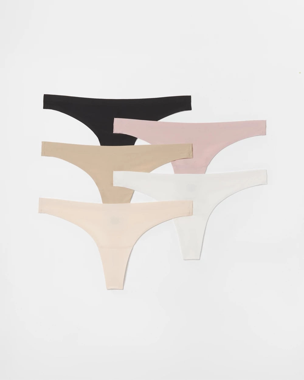 Soma Soft Stretch Thong Panty 5 Pack