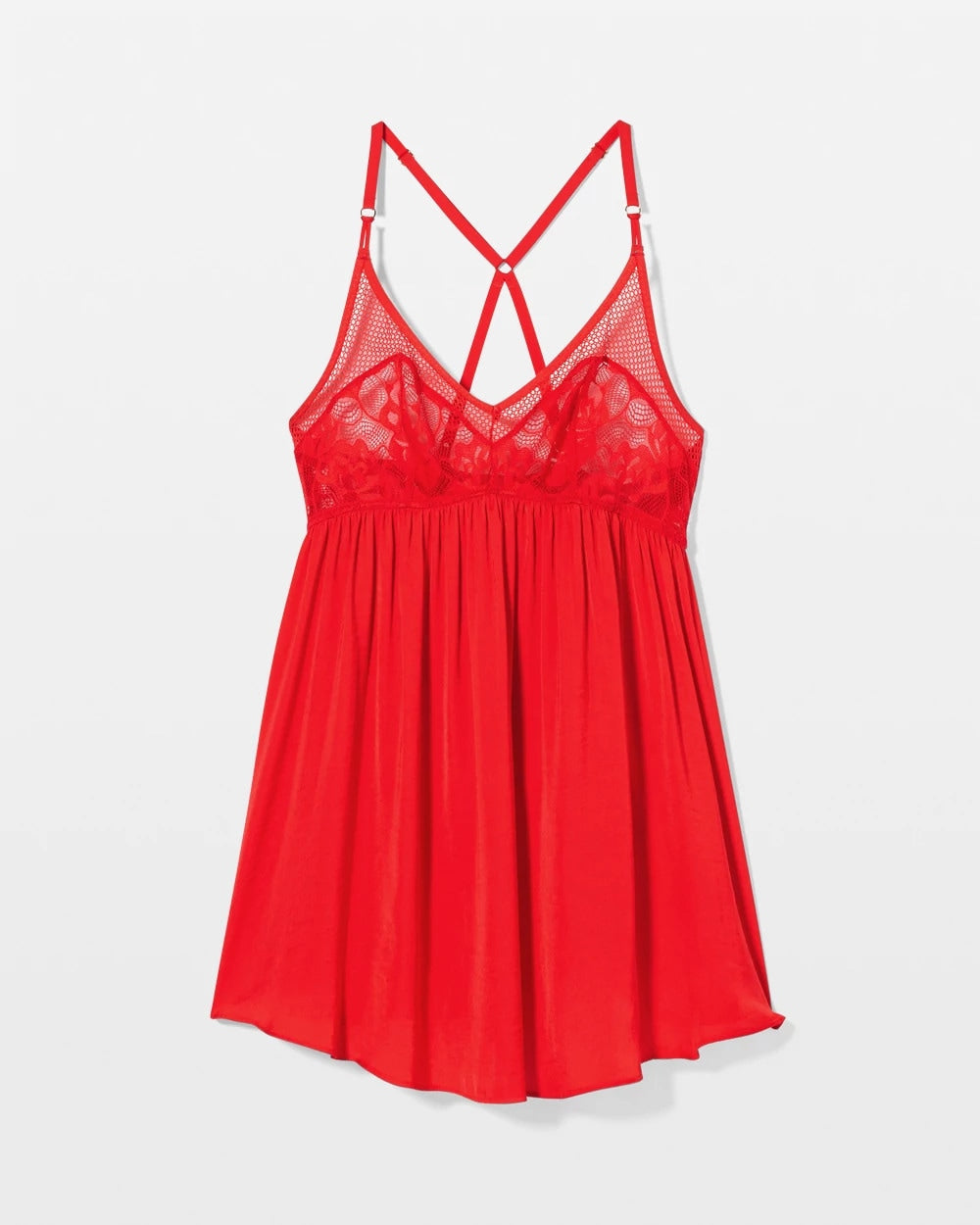 Soma Satin Babydoll Chemise