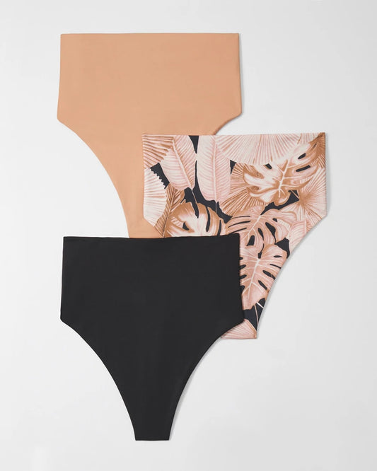 Soma High-Waist Thong Panty 3 Pack
