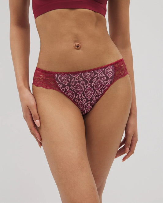 Soma Edge Bikini Panty with Lace