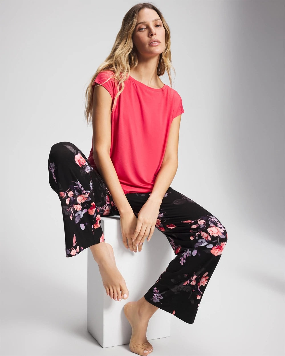 Soma Short Sleeve Boat Neck Top
