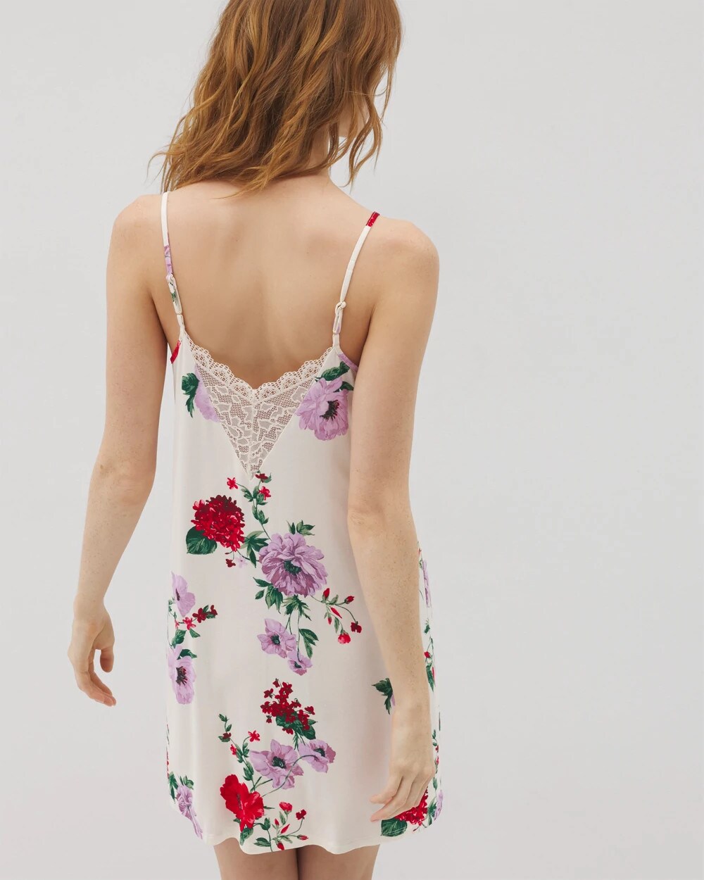 Soma Lace Trim Chemise
