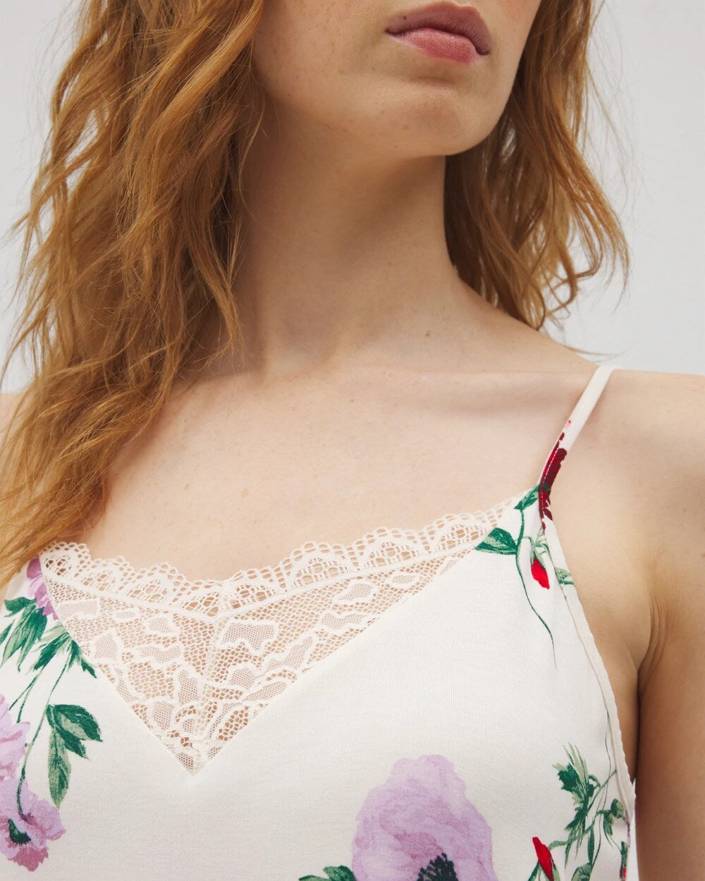 Soma Lace Trim Chemise