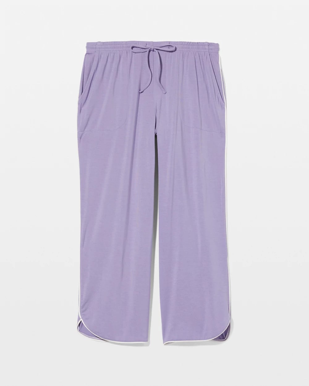 Soma Solid Piped Crop Pajama Pant