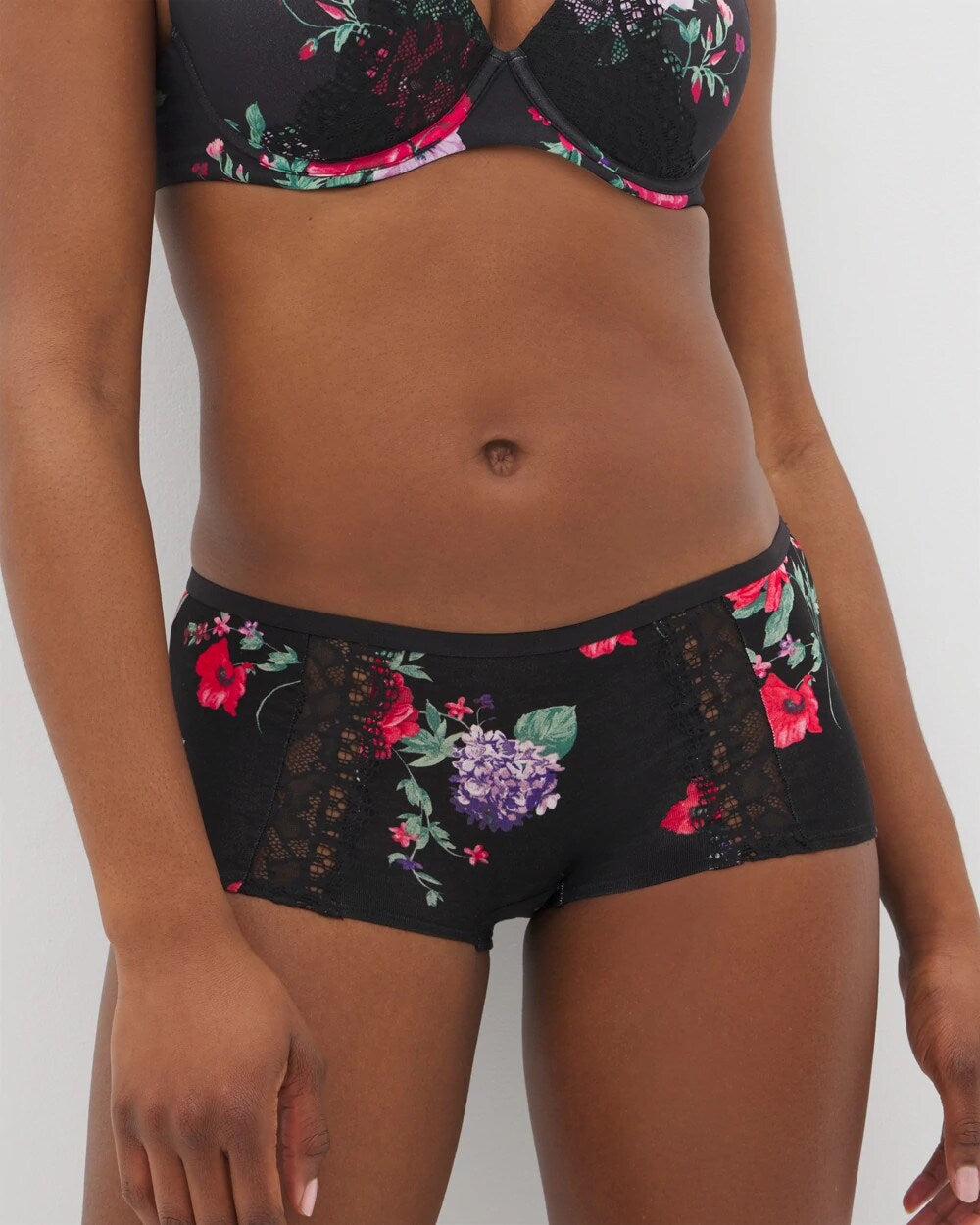 Soma Boyshort Panty with Enchanting Lace