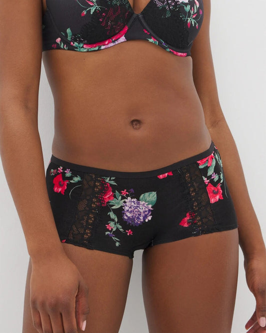 Soma Boyshort Panty with Enchanting Lace