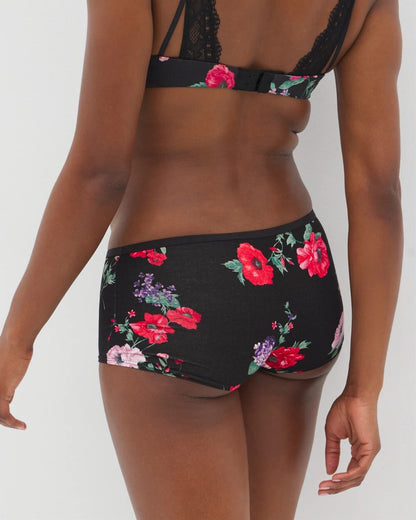 Soma Boyshort Panty with Enchanting Lace