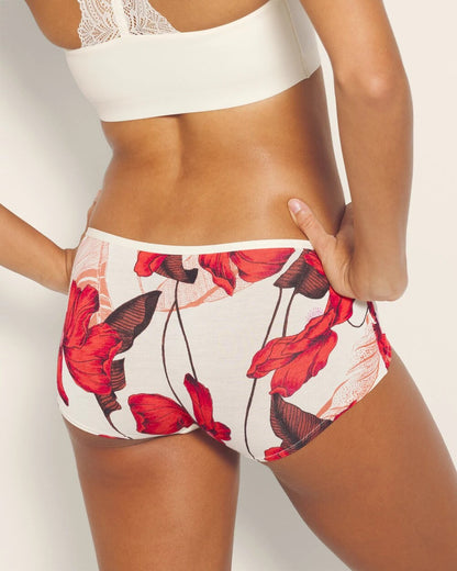 Soma Boyshort Panty with Enchanting Lace