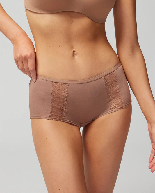 Soma Boyshort Panty with Enchanting Lace