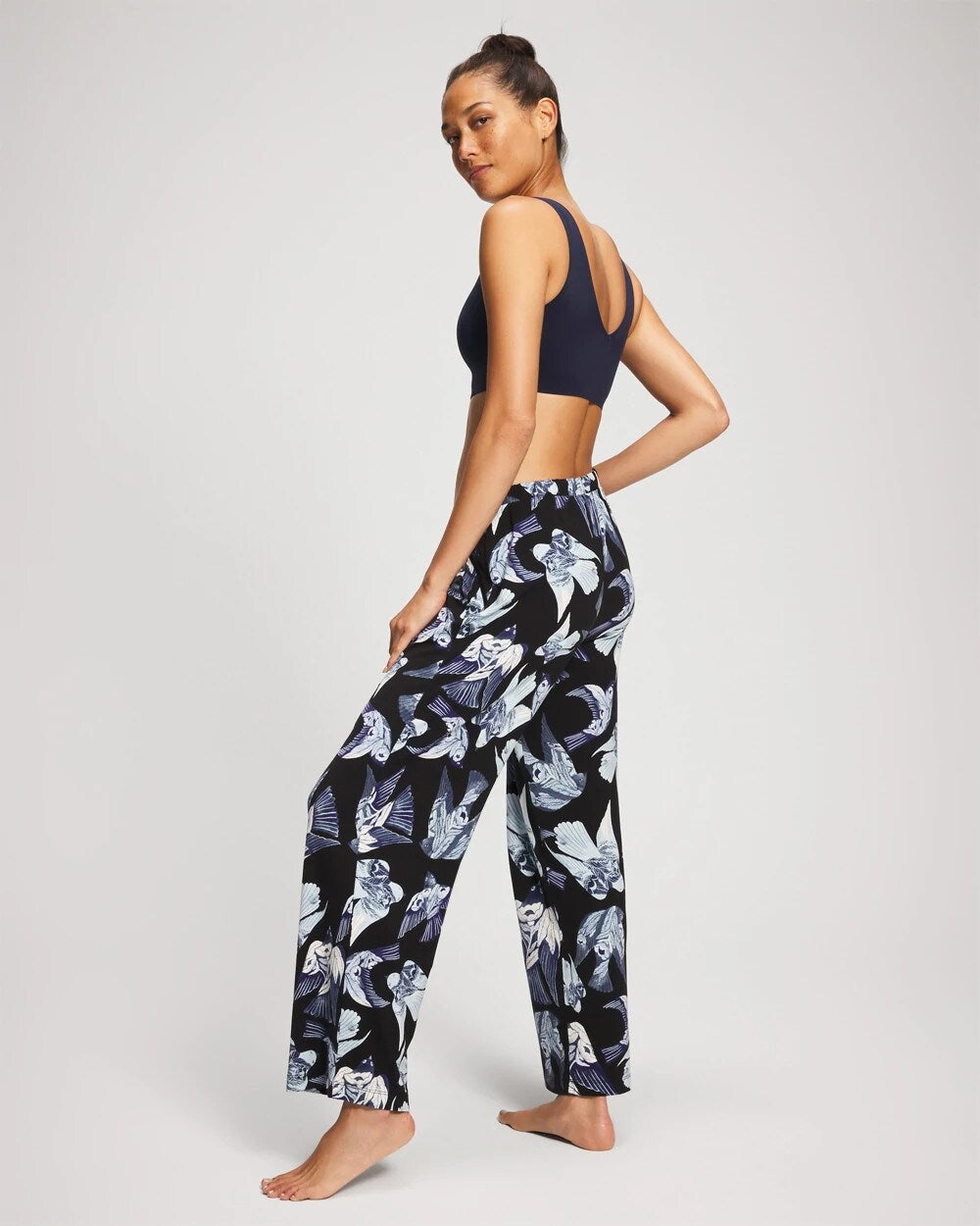 Soma Satin Trim Pajama Pant