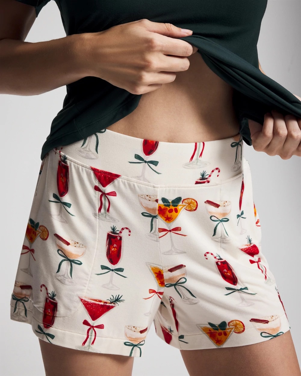 Soma Packaged Short-Sleeve Short Pajama Set