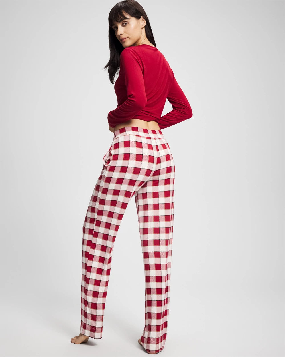 Soma Packaged Long-Sleeve Pant Pajama Set