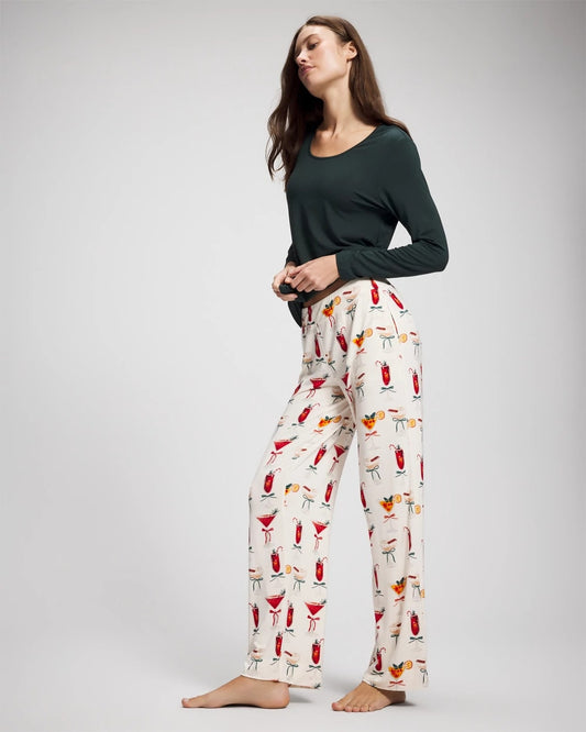 Soma Packaged Long-Sleeve Pant Pajama Set