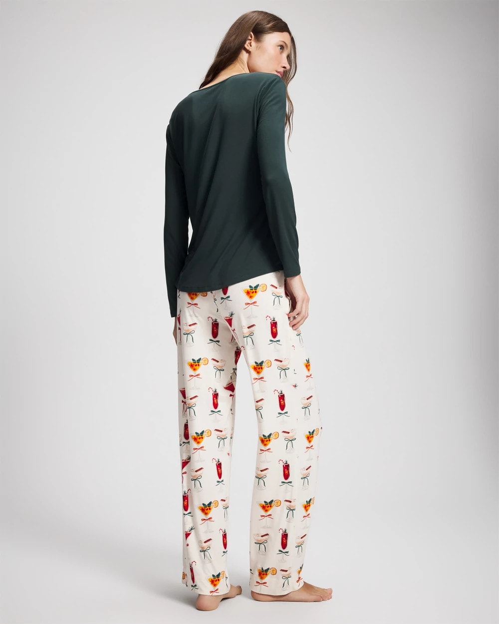 Soma Packaged Long-Sleeve Pant Pajama Set