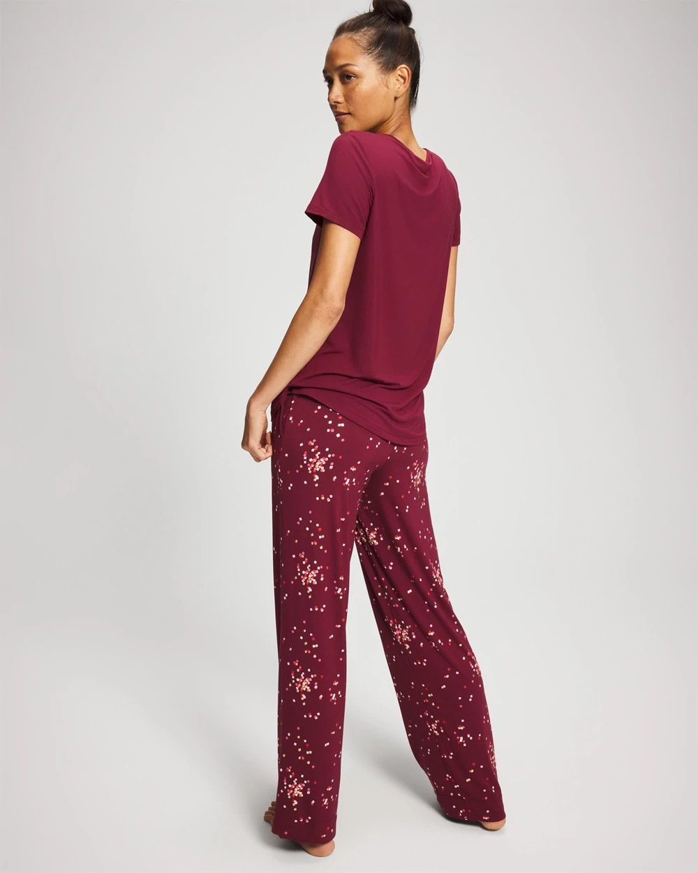 Soma Packaged Short-Sleeve Pant Pajama Set