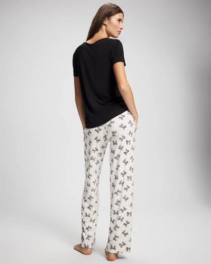 Soma Packaged Short-Sleeve Pant Pajama Set
