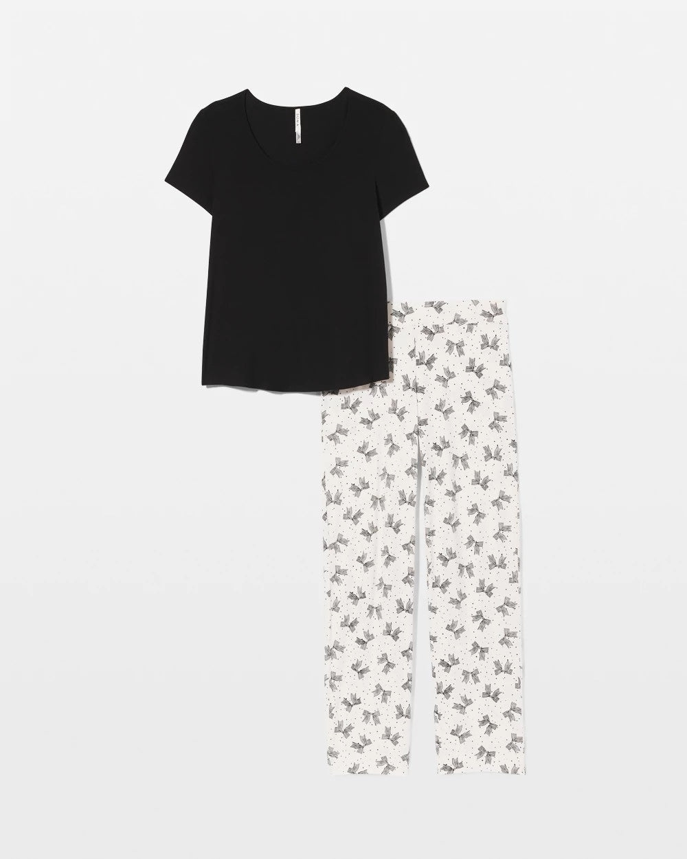 Soma Packaged Short-Sleeve Pant Pajama Set