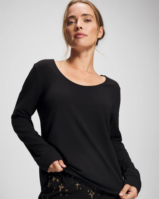 Soma Long Sleeve Pajama Top