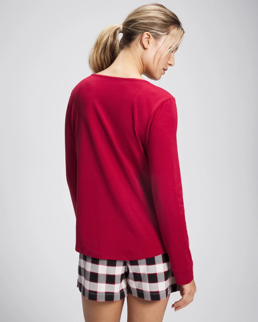 Soma Long Sleeve Pajama Top