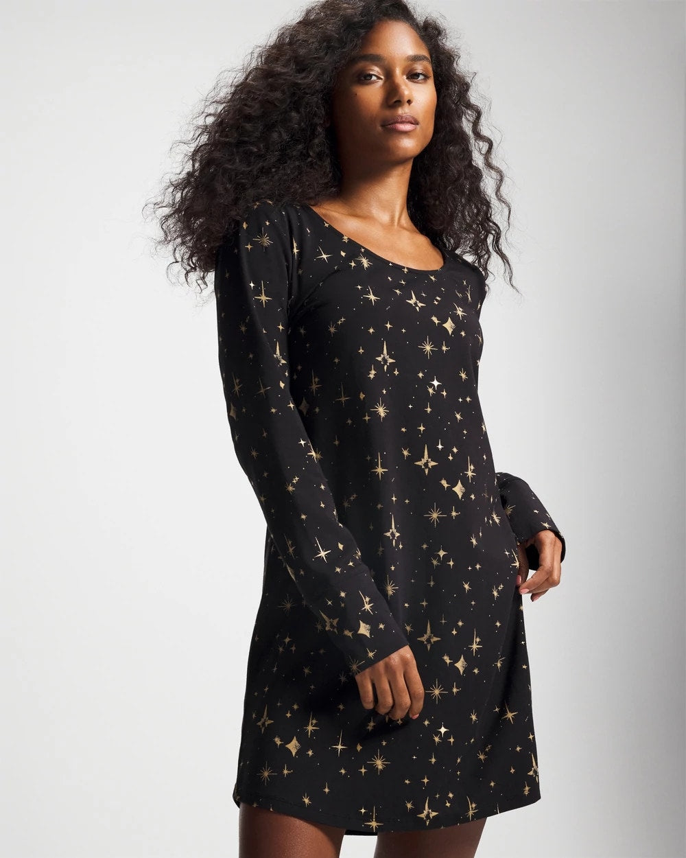 Soma Long-Sleeve Sleepshirt