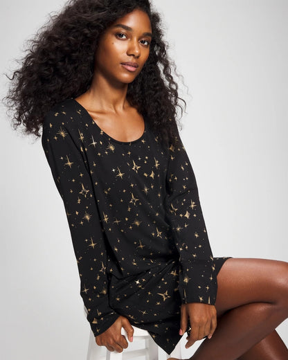 Soma Long-Sleeve Sleepshirt