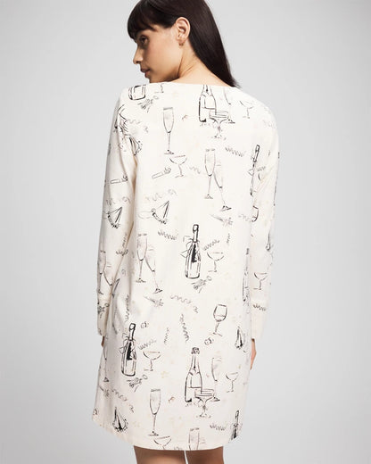 Soma Long-Sleeve Sleepshirt