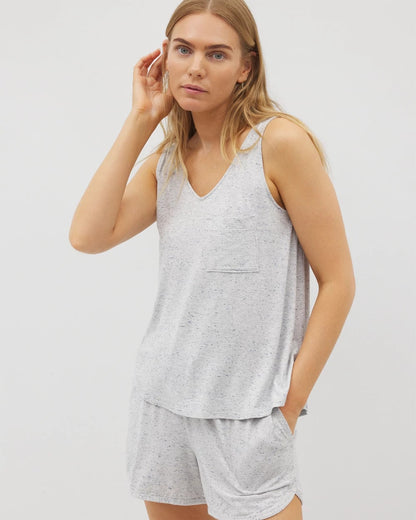 Soma Slub V-Neck Pajama Tank