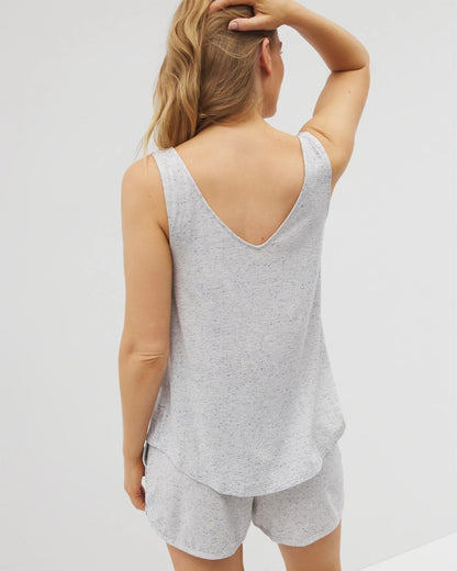 Soma Slub V-Neck Pajama Tank