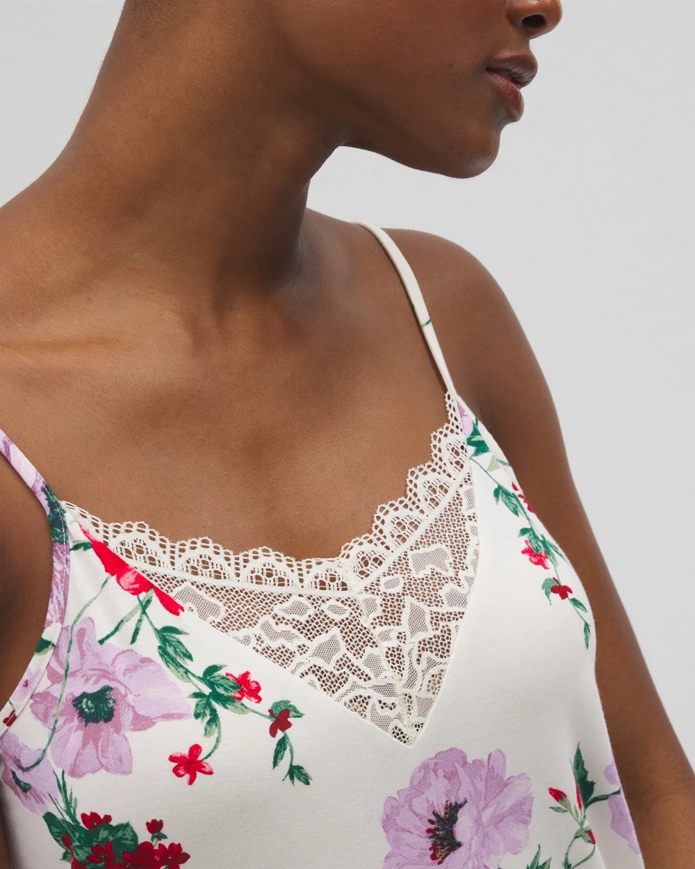 Soma Lace Trim Pajama Cami