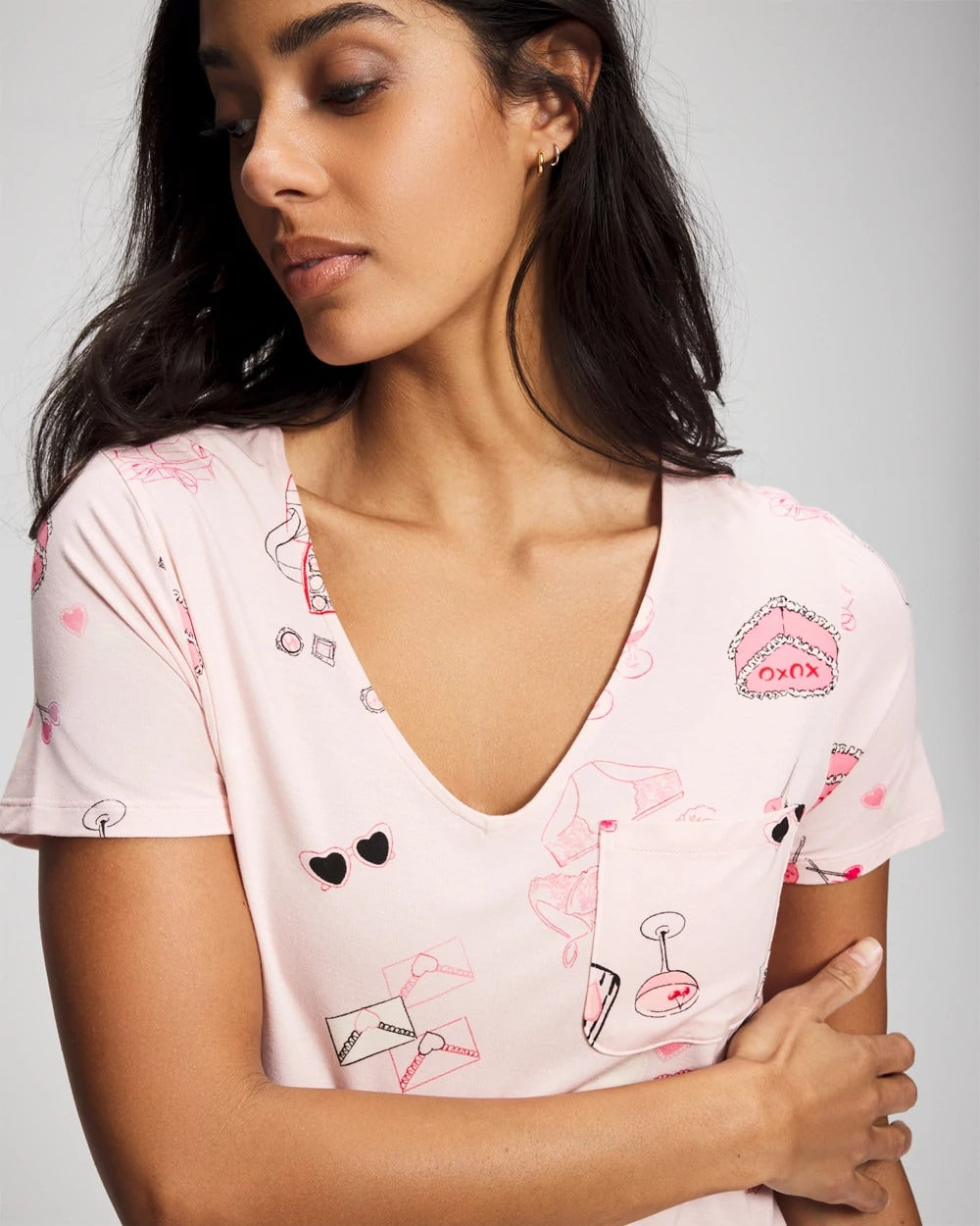 Soma Short Sleeve Sleepshirt