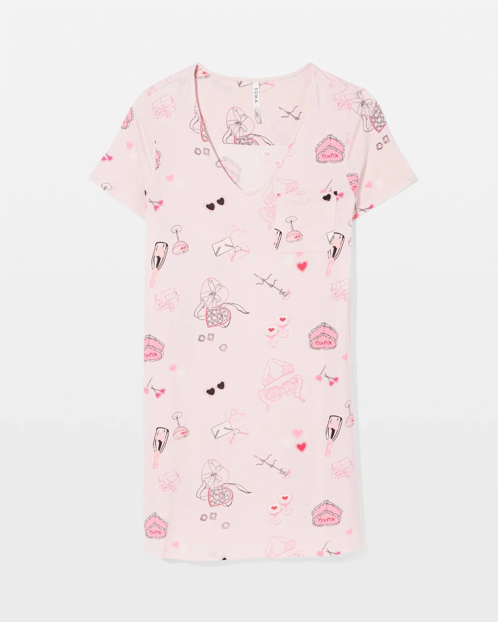 Soma Short Sleeve Sleepshirt
