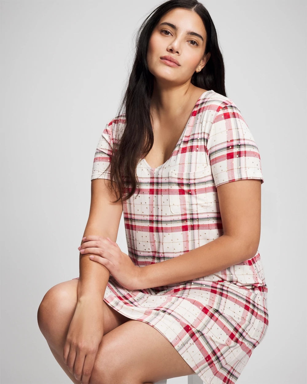 Soma Short Sleeve Sleepshirt