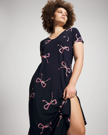 Soma Short Sleeve Long Sleepshirt