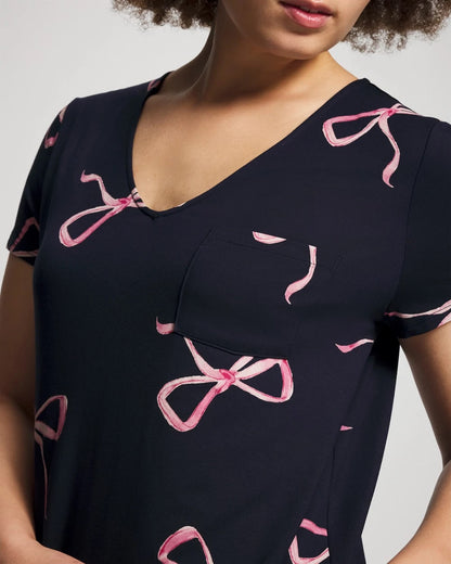 Soma Short Sleeve Long Sleepshirt