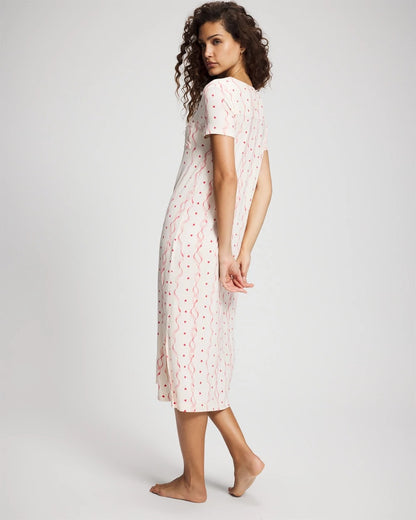 Soma Short Sleeve Long Sleepshirt