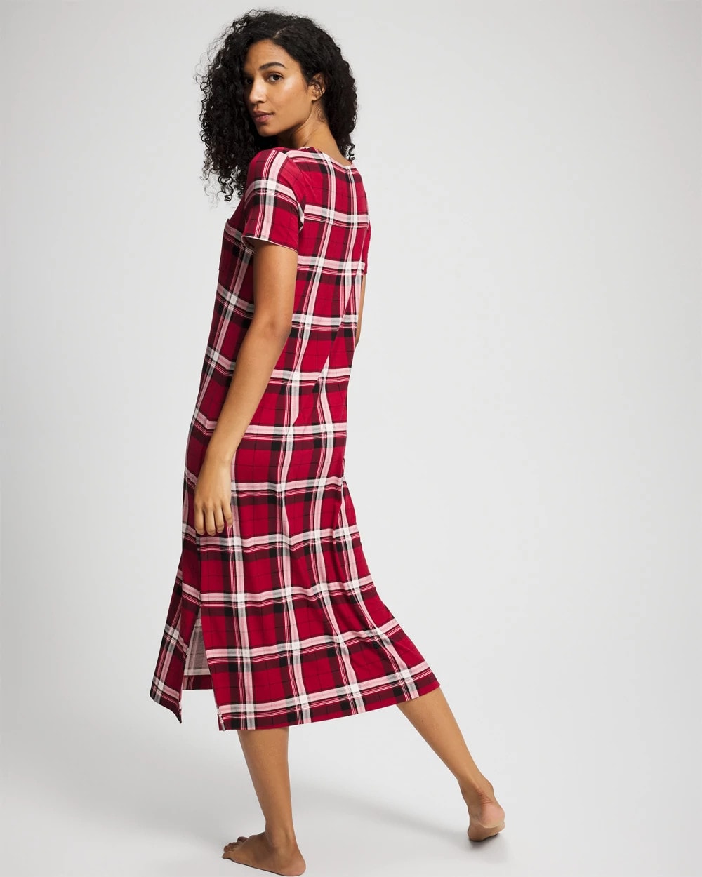 Soma Short Sleeve Long Sleepshirt