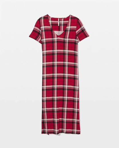 Soma Short Sleeve Long Sleepshirt