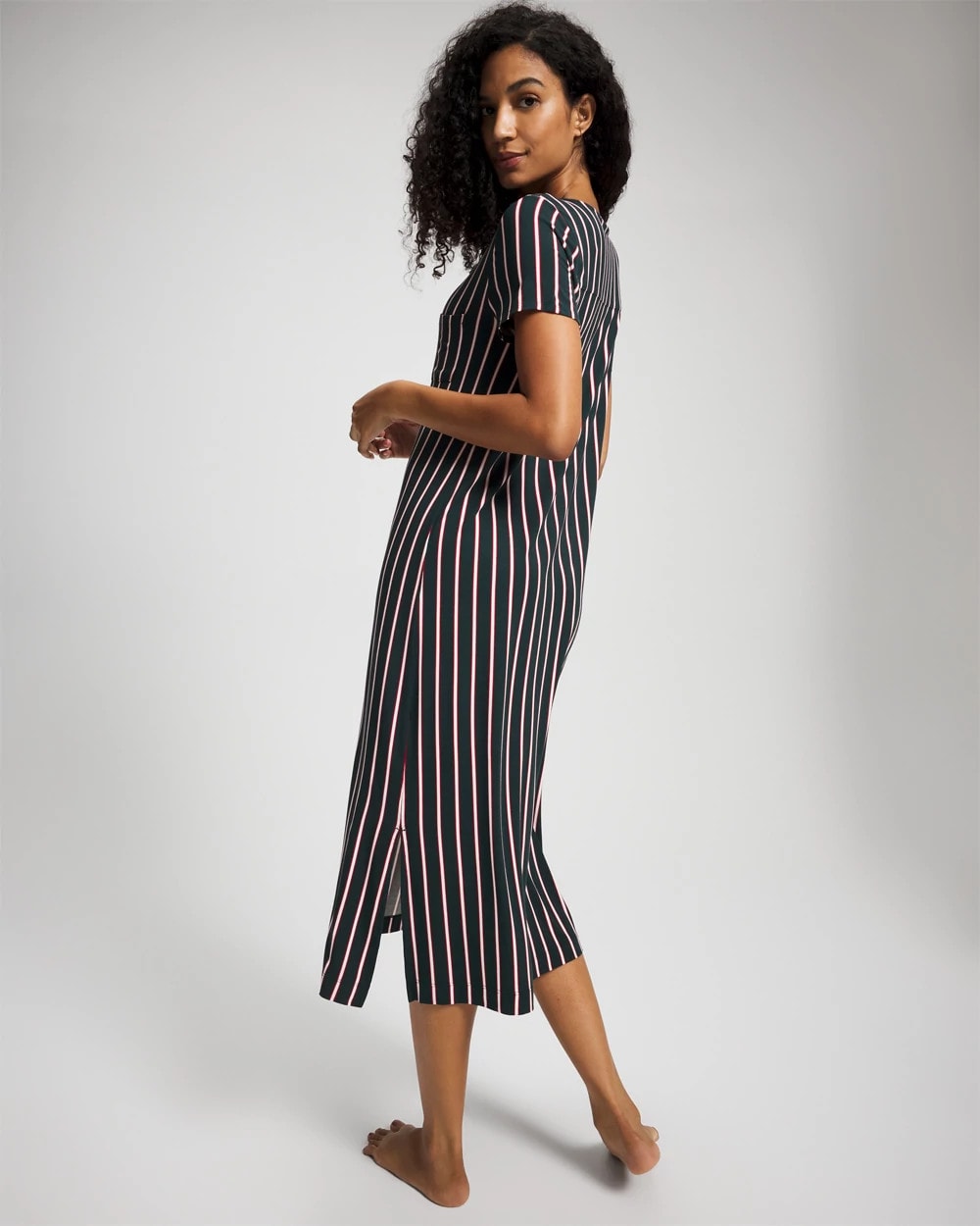 Soma Short Sleeve Long Sleepshirt