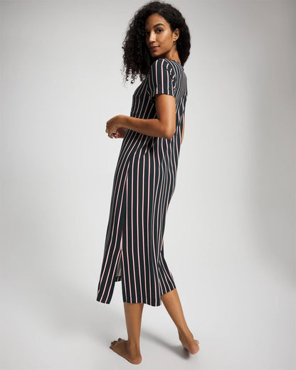 Soma Short Sleeve Long Sleepshirt