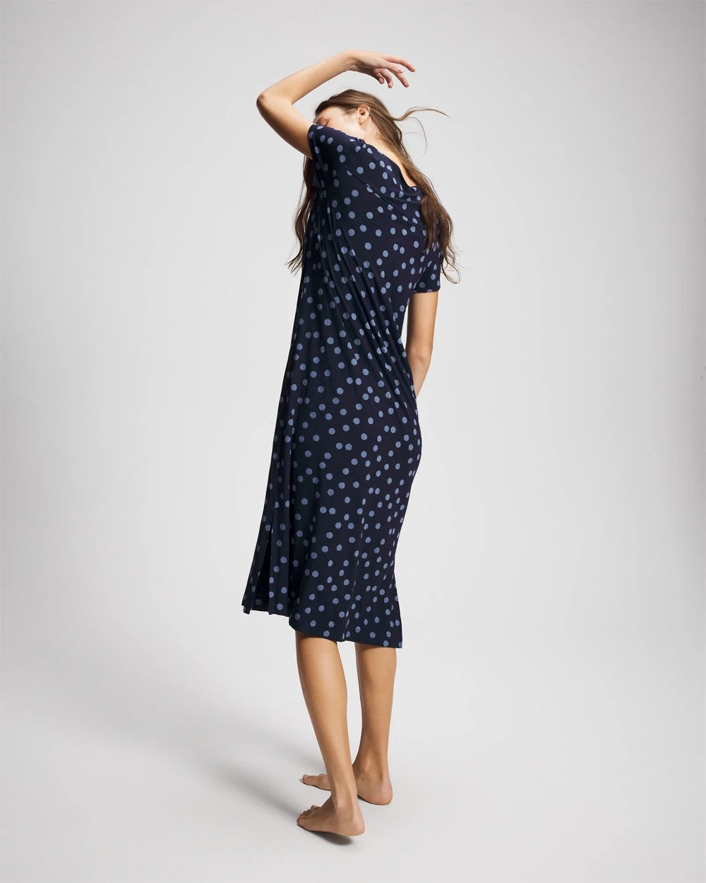 Soma Short Sleeve Long Sleepshirt