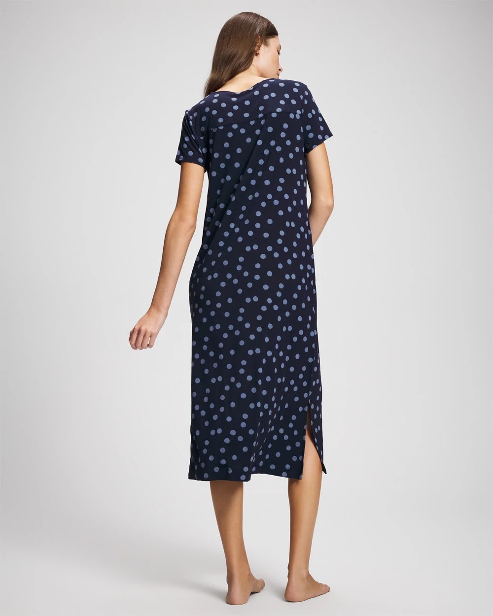 Soma Short Sleeve Long Sleepshirt