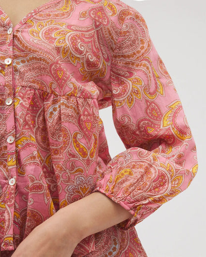 Soma Cotton Voile Long Sleeve Pajama Top