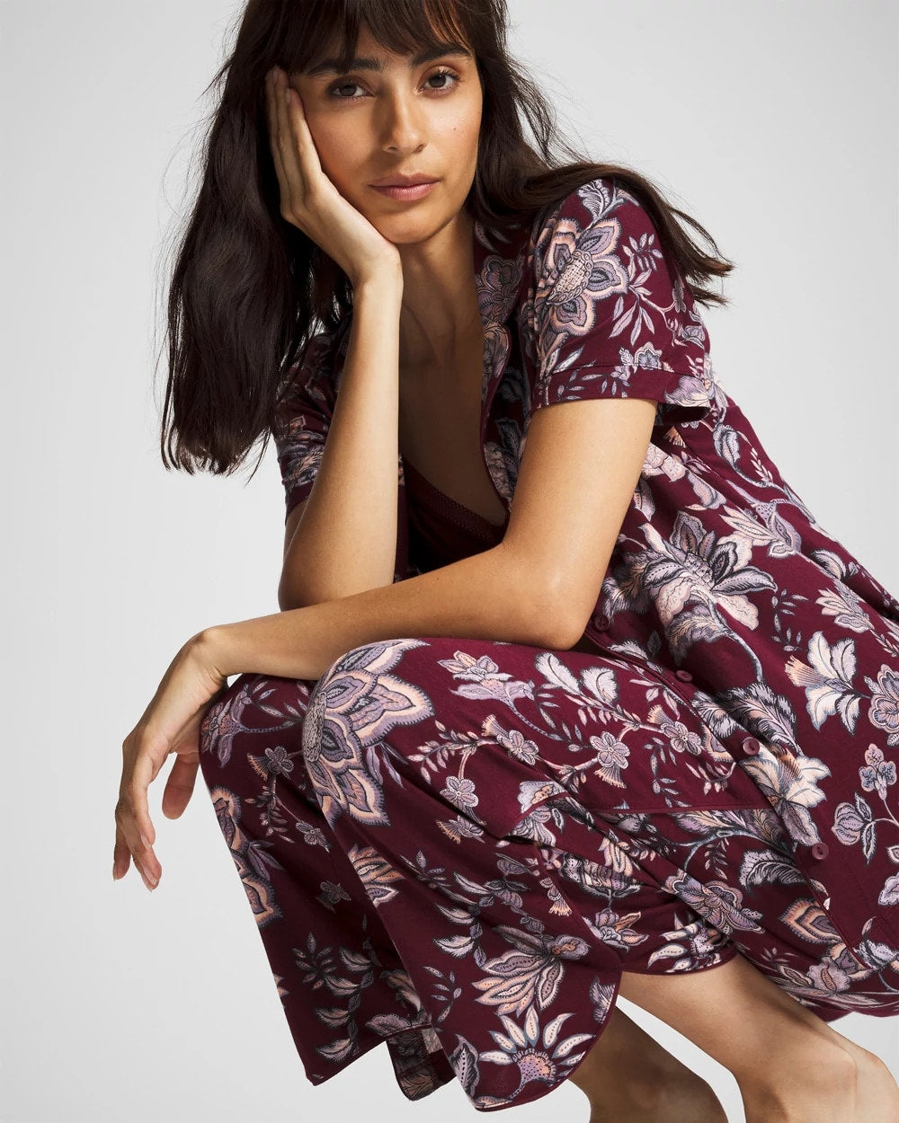 Soma Piped Crop Pajama Pants